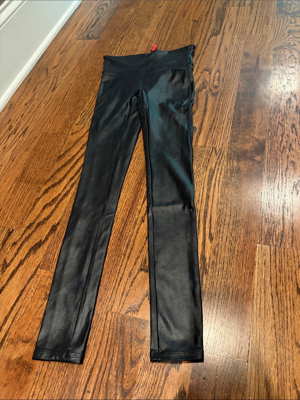 SPANX Black Shapewear Leggings XS shiny
